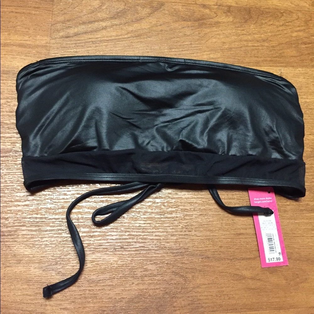 Target Black Bikini Top XL